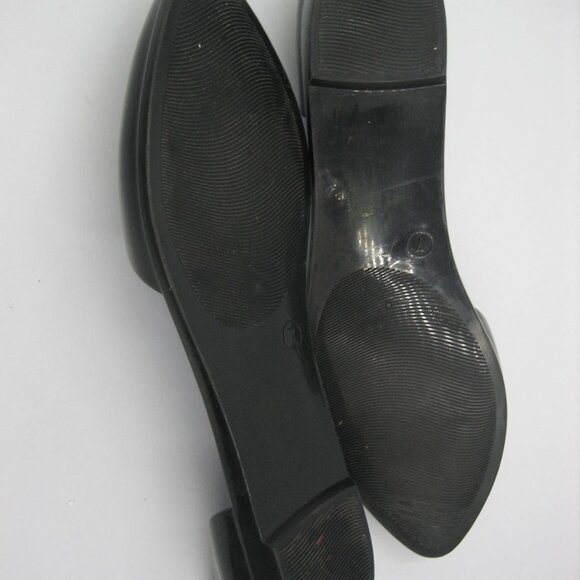 Jeffrey Campbell Havana Last D'Orsay Black Slip-On Pointy Flats Size 7 - Picture 7 of 12